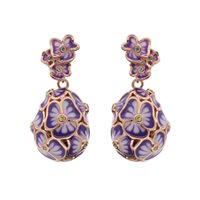 Ohrringe Tsars Collection Dame Tamara in Silber TME05RVI - TME05RVI
